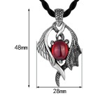925 Silver Angel and Devil Theme Pendant